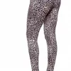 80s leggings leopardprint M/L