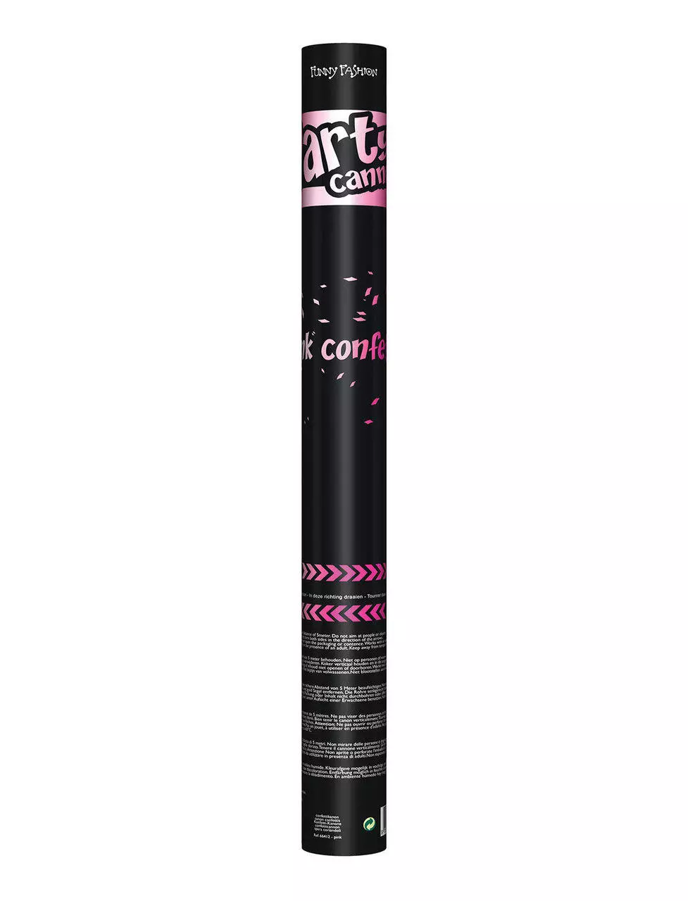 Konfettikanon Rosa (hight Quality) 60cm