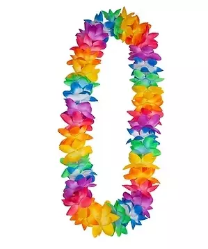 Hawaiikrans orkide 2-toner rainbow