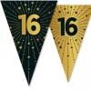 Flaggbanner 16 år golden celebrations 10 meter