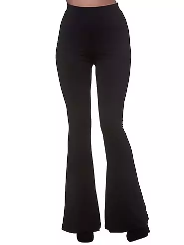 Retro slengbukser svart XS/S