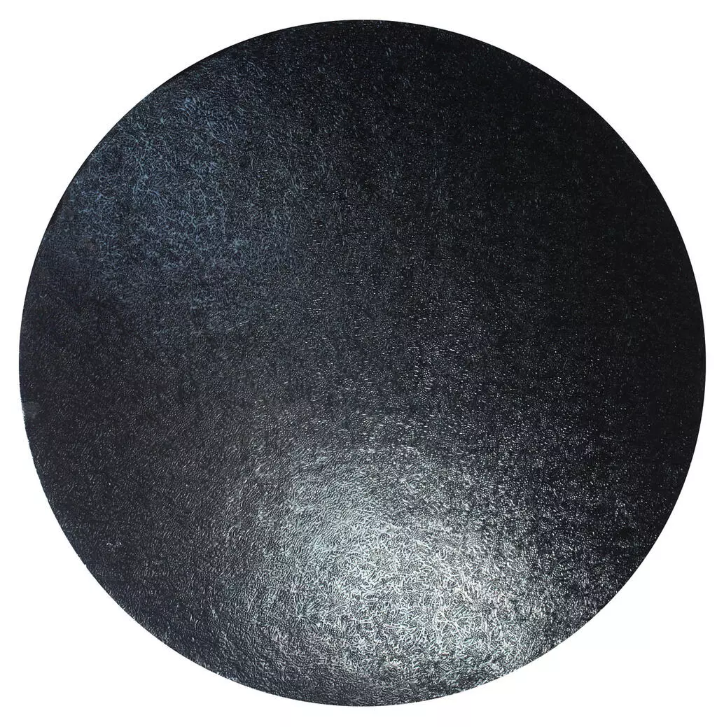 Rundt kakefat Sort 25,5cm