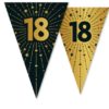Flaggbanner 18 år golden celebrations 10 meter
