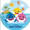 Baby shark pappfat 23 cm 8pk