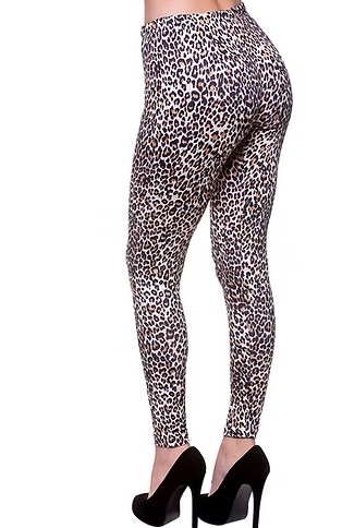 80s leggings leopardprint XS/S