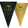 Flaggbanner You did it! golden celebrations 10 meter
