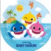 Baby shark pappfat 23cm