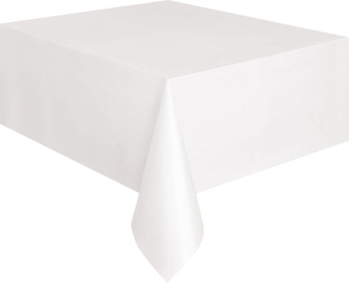 Plastduk hvit 137x274cm