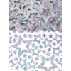 Star Shimmer Silver foliekonfetti sølv