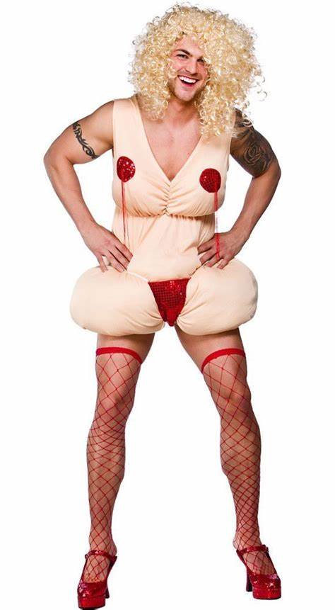 Burlesque Betty stuffet kostyme (onesize)
