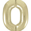 Tallballong 0 hvitt gull 86 cm