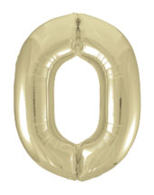 Tallballong 0 hvitt gull 86 cm