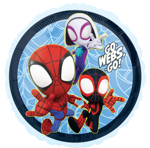 Folieballong Spidey & His Amazing Friends rund