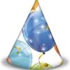 Bursdagshatter sparkling balloons 6pk
