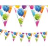 Flaggbanner i plast sparkling balloons 2,3m
