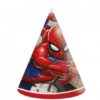 Spiderman bursdagshatter 6pk