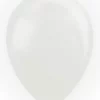 Pearl white (perlemor) ballonger 10pk
