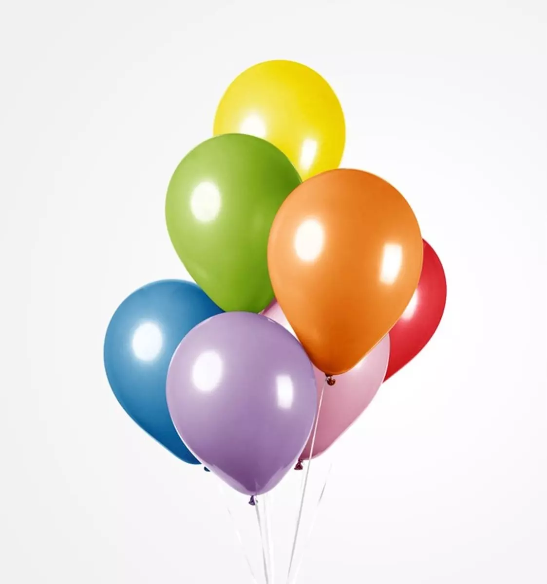 50 pk ballonger mixed colours 30 cm Ø