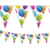 Flaggbanner i plast sparkling balloons 2,3m