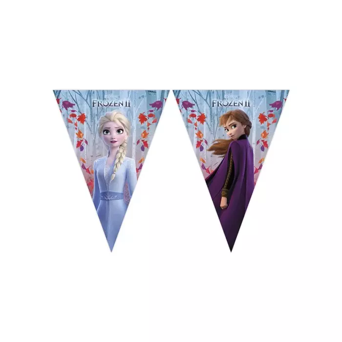 Frost flaggbanner i plast 2,3m