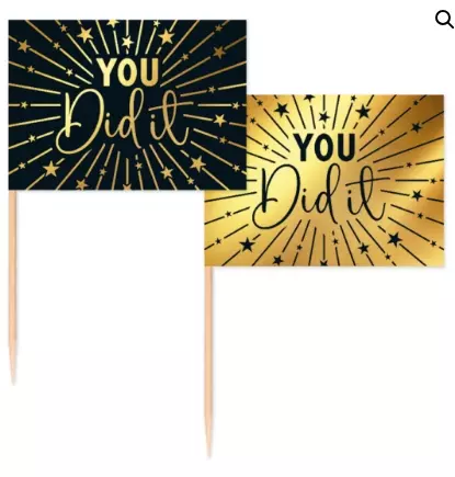 Party picks golden celebration You did it 50 stk