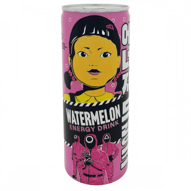 Squid game energy drink watermelon 250ml