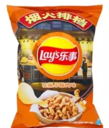 LAY’S SICHUAN PEPPERCORN CRISPY MEAT FLAVOR 70g (CHI)