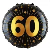60 år Golden celebrations folieballong