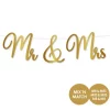 Letter banner Mr & Mrs gull