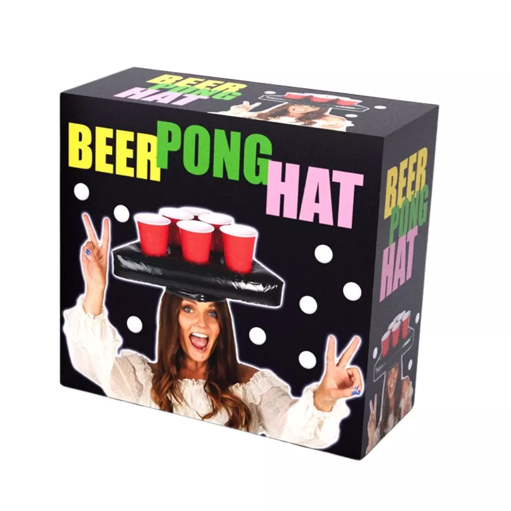 Beer pong hat