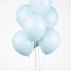 Macaron blue ballonger 50 pk