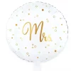 Golden folieballong Mrs 46 cm
