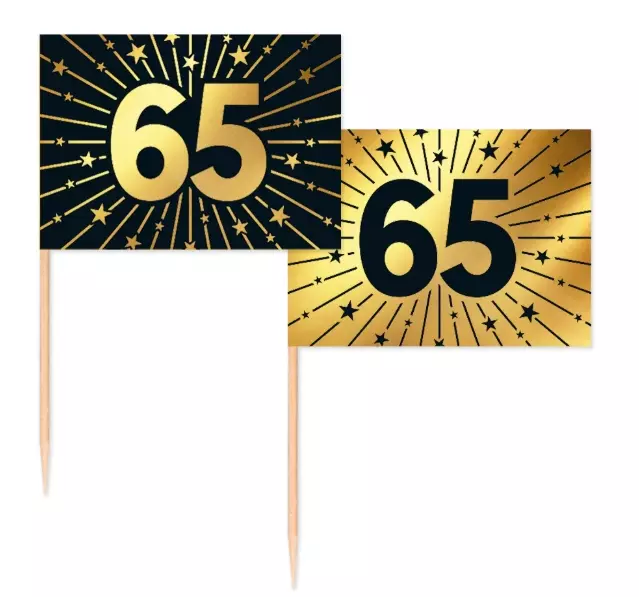 Party picks golden celebration 65 år 50 stk