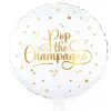 Pop the champagne folieballong 46cm