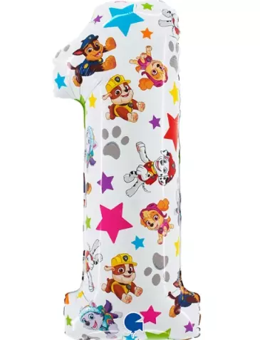 Paw patrol 1-tall ballong 66cm