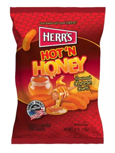 Herr's Hot'n Honey Cheese Curl 170G