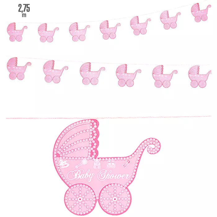 Rosa baby garland stroller 2,75m