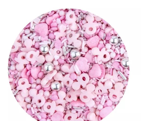 Kakestrø Baby Rosa Babylykke 85g