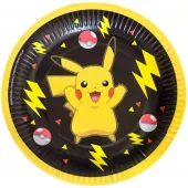 Pokemon pappfat 18 cm 8pk