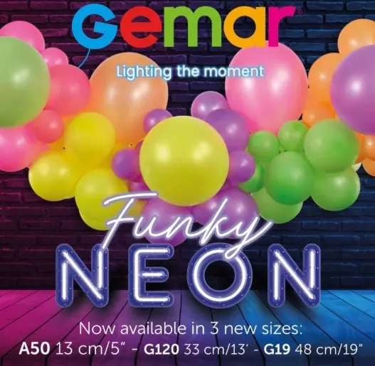 DIY Ballongbue - Girlander Neon -kit