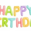 Folieballonger banner Happy Birthday 395x35cm