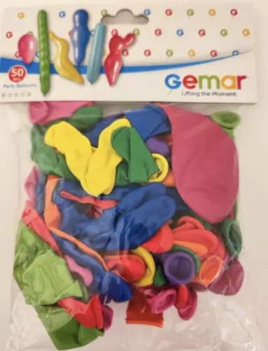 Lateksballonger partymix 100stk