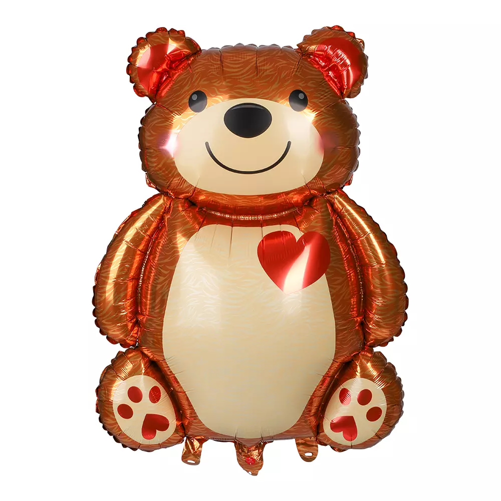 Folieballong TEDDYBJØRN 65CM
