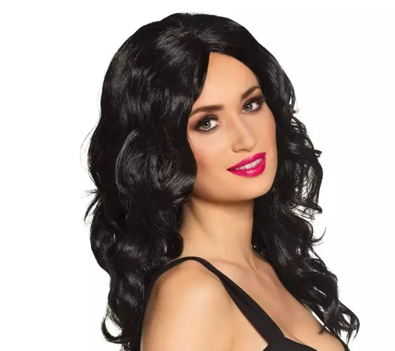 Celebrity parykk svart