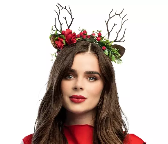 Tiara festive deer