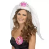 Bride to be tiara med slør