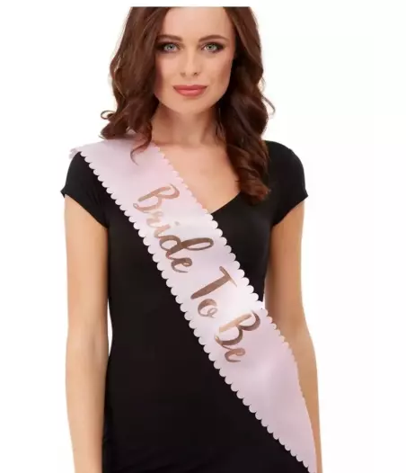 Bride to be missebånd rosa