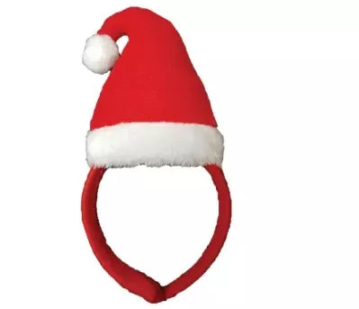 Tiara velour santa hat