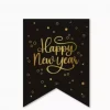 Golden celebration happy new year banner 6 meter