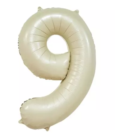 Tallballong 9 creme 86cm